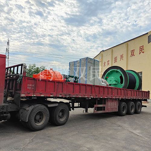 星空彩票安卓app租赁绞车JK-2×1.8P矿井提升机装车发货！