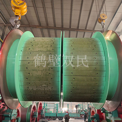 双筒2米矿井提升机发货！